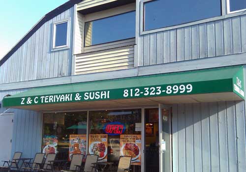 Z&C's sushi and teryaki